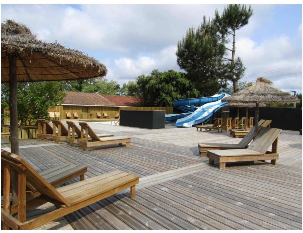 Mammiehome - 6 Places - Mimizan - Camping La Lande Экстерьер фото